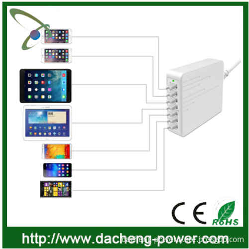 New products multi 7 port usb wall charger usb multi charger data cable